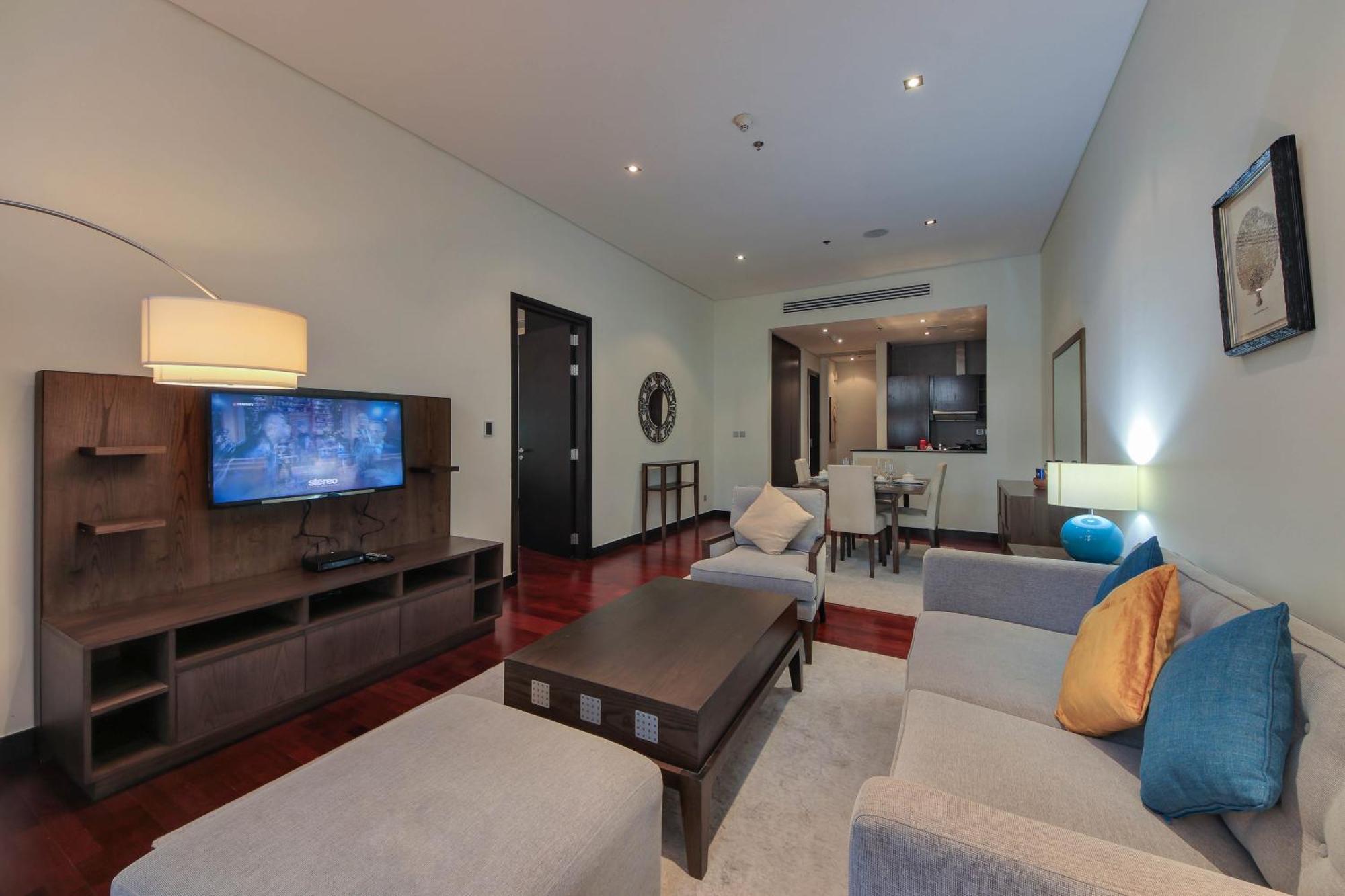 Luxe Getaways Royal Amwaj Palm Jumeirah Resort Apartment Holiday Home Dubái Habitación foto
